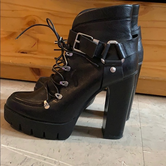 Zara biker heels - Picture 1 of 6